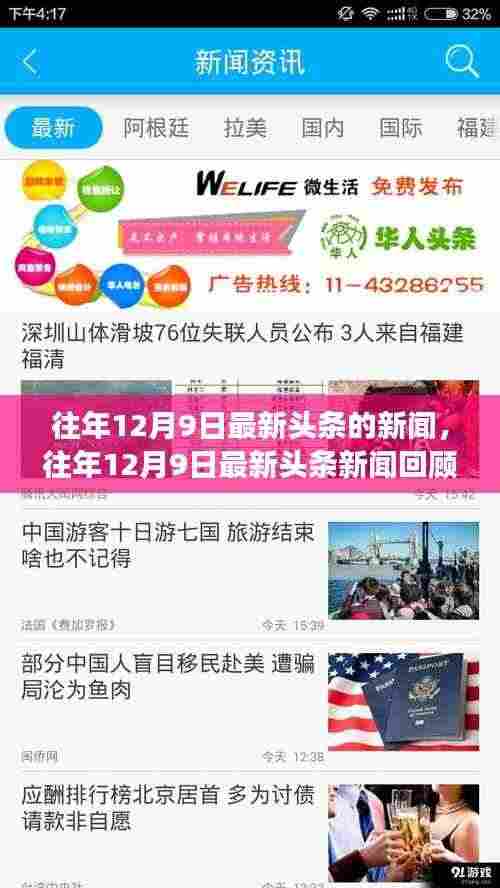 往年12月9日新闻头条回顾与展望,最新资讯一览无余
