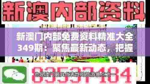 新澳门内部免费资料精准大全349期:聚焦最新动态,把握投资先机