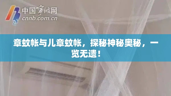 章蚊帐与儿章蚊帐,探秘神秘奥秘,一览无遗!