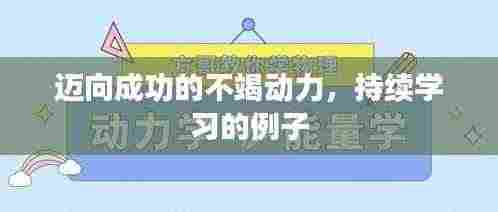 迈向成功的不竭动力,持续学习的例子
