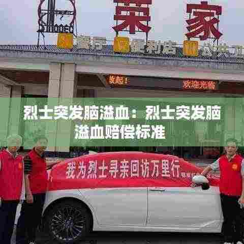 烈士突发脑溢血:烈士突发脑溢血赔偿标准