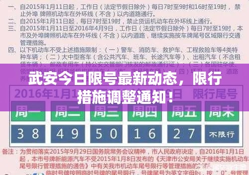 武安今日限号最新动态，限行措施调整通知！