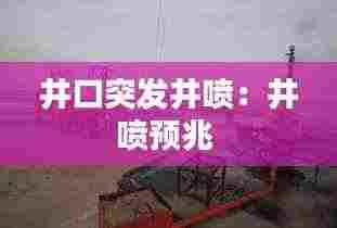 井口突发井喷：井喷预兆 