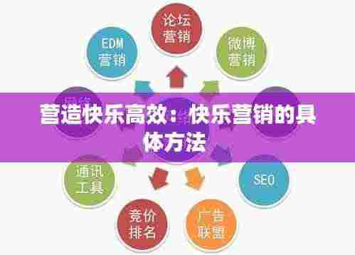 营造快乐高效:快乐营销的具体方法