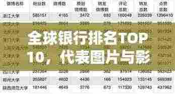 全球银行排名TOP10,代表图片与影响力深度解析