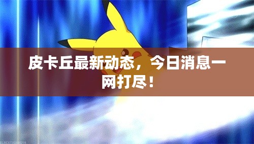 皮卡丘最新动态，今日消息一网打尽！