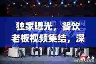 独家曝光,餐饮老板视频集结,深度观察与解读揭秘!